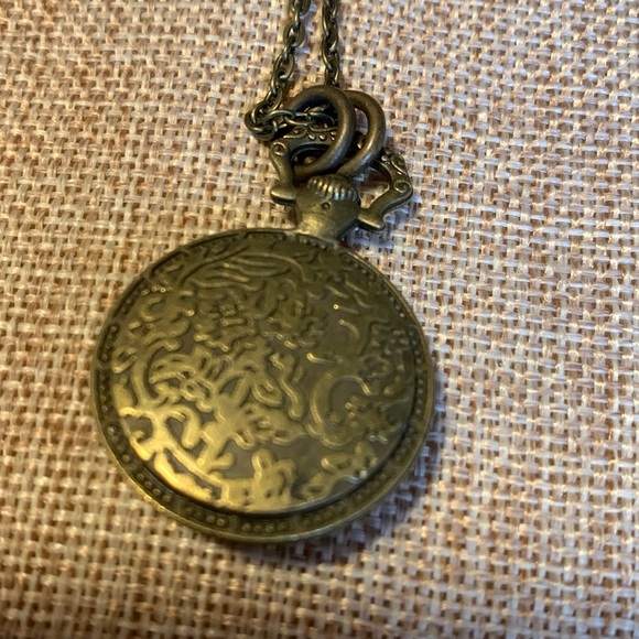Real vintage watch Gears Necklace - Picture 4 of 7